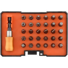 Набор вставок-бит TORX, HEX, PH, PZ, SL. 1/4"DR с держателем, 31 предмет, АВТОДЕЛО Набор вставок-бит TORX, HEX, PH, PZ, SL. 1/4"DR с держателем, 31 предмет, АВТОДЕЛО