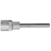 Насадка торцевая шестигранная 17мм , 1/2"DR , 100 мм, АВТОДЕЛО