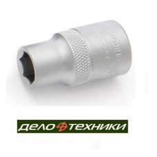 Головка короткая 9мм 6-гранная 1/2"DR L-38мм ДелоТехники Головка короткая 9мм 6-гранная 1/2"DR L-38мм ДелоТехники