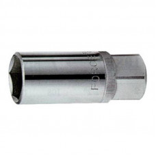 Головка свечная 21мм 1/2"dr с резинкой FORCE