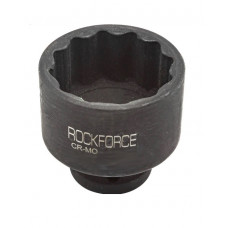 Головка короткая ударная 1/2"DR. 34мм 12-гранная. L-51мм ROCKFORCE Головка короткая ударная 1/2"DR. 34мм 12-гранная. L-51мм ROCKFORCE