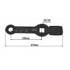 Ключ накидной ударный Е24 , 3/4"DR, ТORX, CR-MO. WinTool